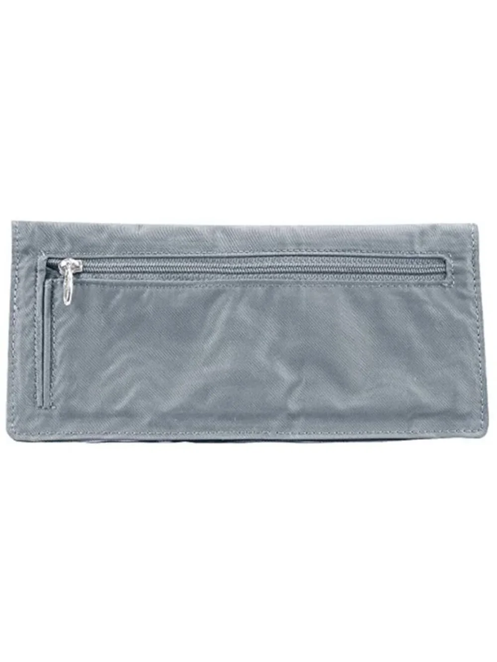 Slim Checkbook Wallet Nylon Credit Card Holder RFID Style Billfold Organizer